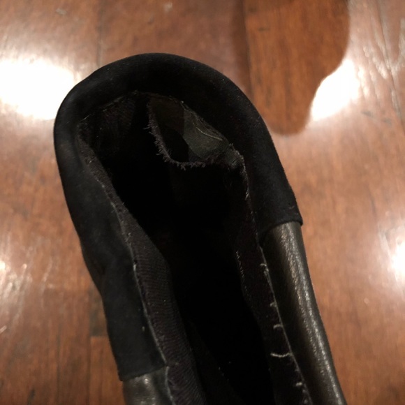 Dolce Vita suede and leather black booties - Picture 4 of 4